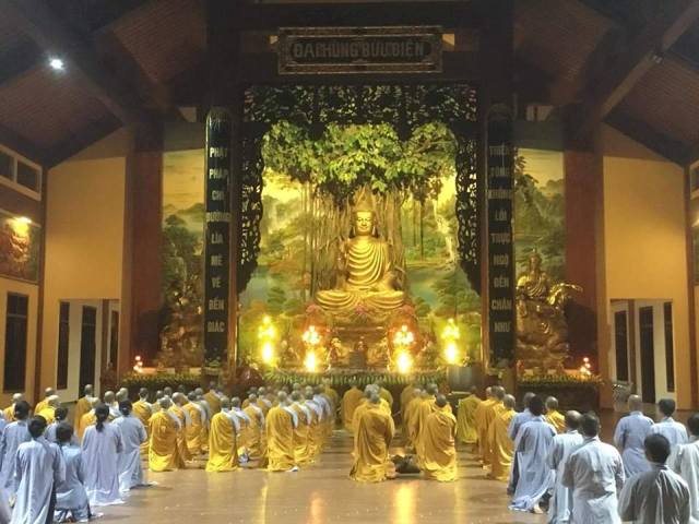 Lễ an vị Tôn tượng Phật Thích Ca  và Lễ Lạc thành Chánh điện Thiền viện Trúc Lâm Phượng Hoàng - Bắc Giang